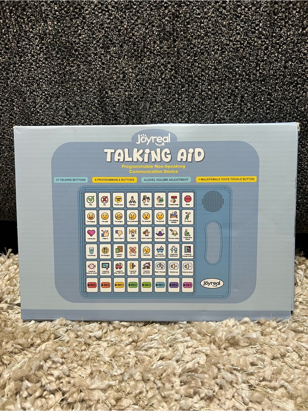 Blue Talking Aid - Programmable Kids Communication Device